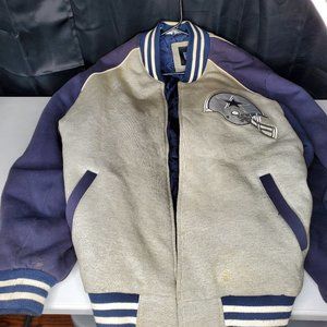 Dallas Cowboys Men's 5-Time Super Bowl Champions Franchise Varsity Jacket XL